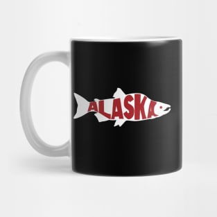 Alaska Salmon red Mug